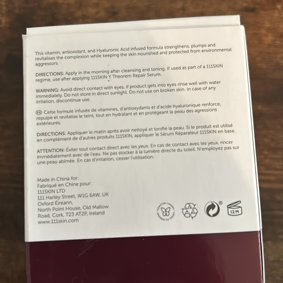 111SKIN Y THEOREM DAY CREAM NAC Y2 - Picture 4 of 6